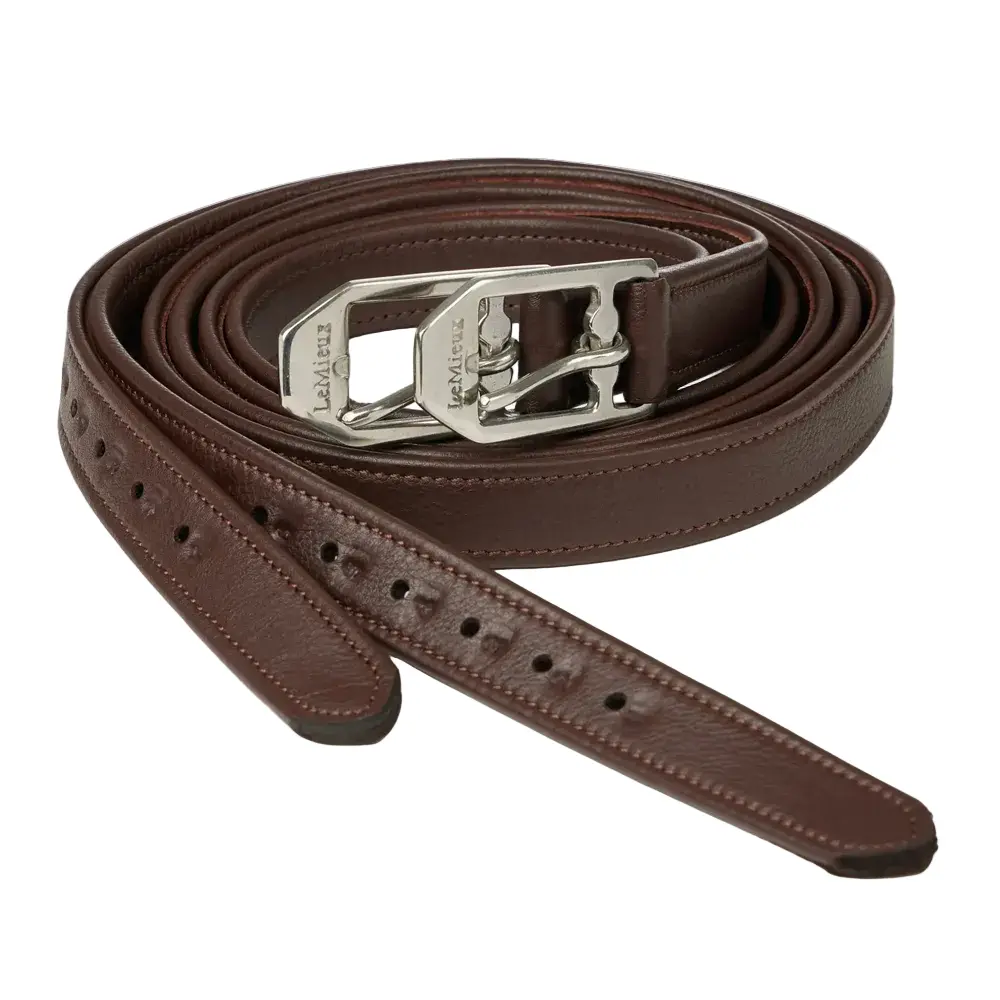 IT09151 Lemieux ARIKA Stirrup Leathers - Havana