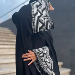 Abayah for Women - Black Abaya with Unique Patterns, Comfortable Fit, Versatile Design, Ideal for Various Occasions