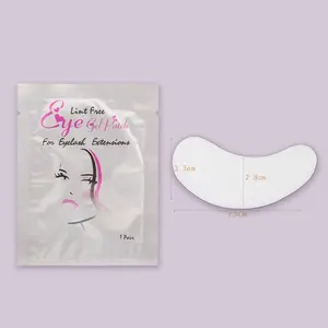 U-Shaped Eye Pads for Eyelash Extensions - Waterproof Eye Patches for Eyelash Isolation and Eye Care