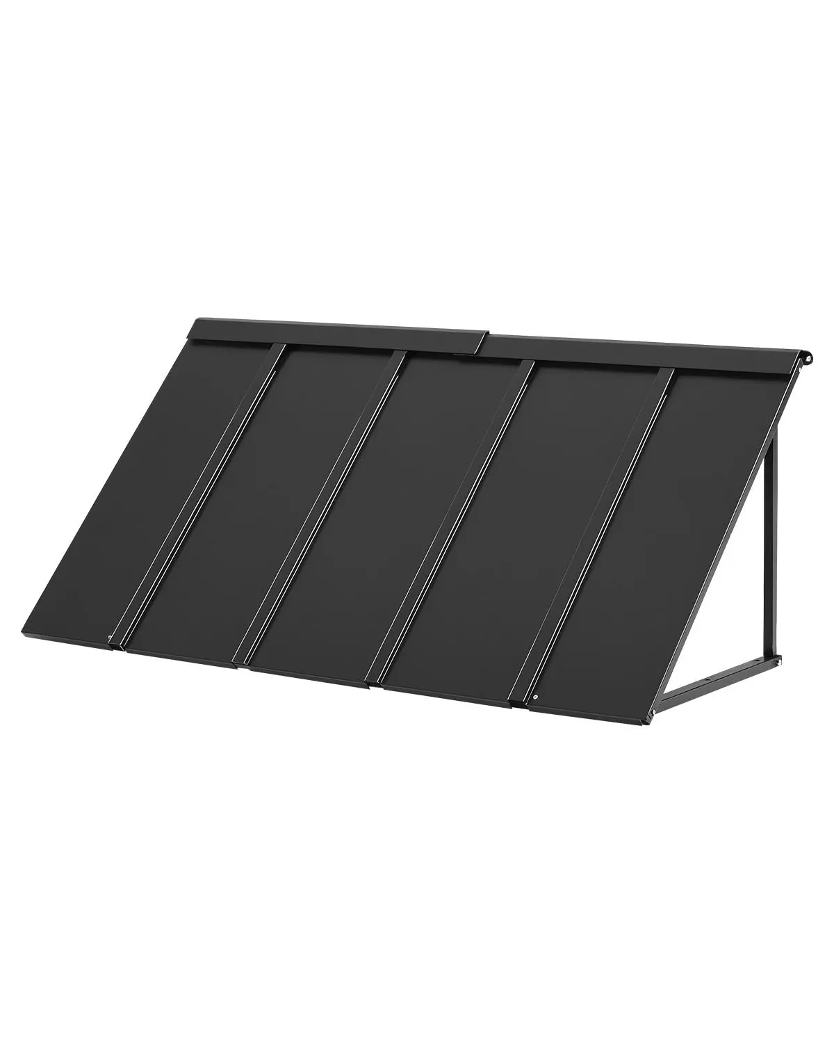 【SummerFinds】VEVOR Fixed Metal Awning 56 x 24 in, Window Awning Door Canopy, Stable Triangle Steel Frame Awnings for Doors Exterior Rain, and Snow Sunlight Protection for Door Entrance, Windows, Porches, Balconies