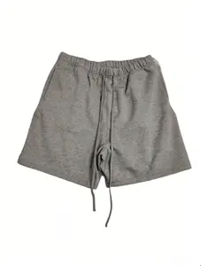 2022 New fashion Sweatshort Deep Gray Color Menswear Unisex Oversized Heavyweight Design Athletic Perfect for Casual Outings
