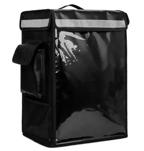 42L Waterproof Insulated Delivery Bag with Backpack Strap