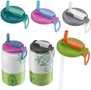 Soda Can Lids 4-Pack,BPA-Free Reusable Can Covers, One-Click Open, Leakproof & Airtight Seal to Keep Drinks Fresh