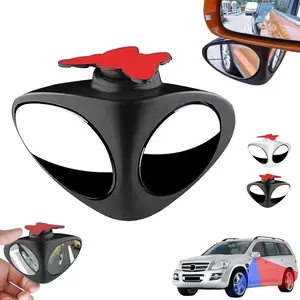 2Pcs HD Car Blind Spot Elimination Mirror - 360° Rotatable, Rain/Fog Resistant, 2026 New Car Rear View Mirror, Wide Angle Visibility Blind Spot Mirrors, Universal Fit for Cars, SUVs, Trucks