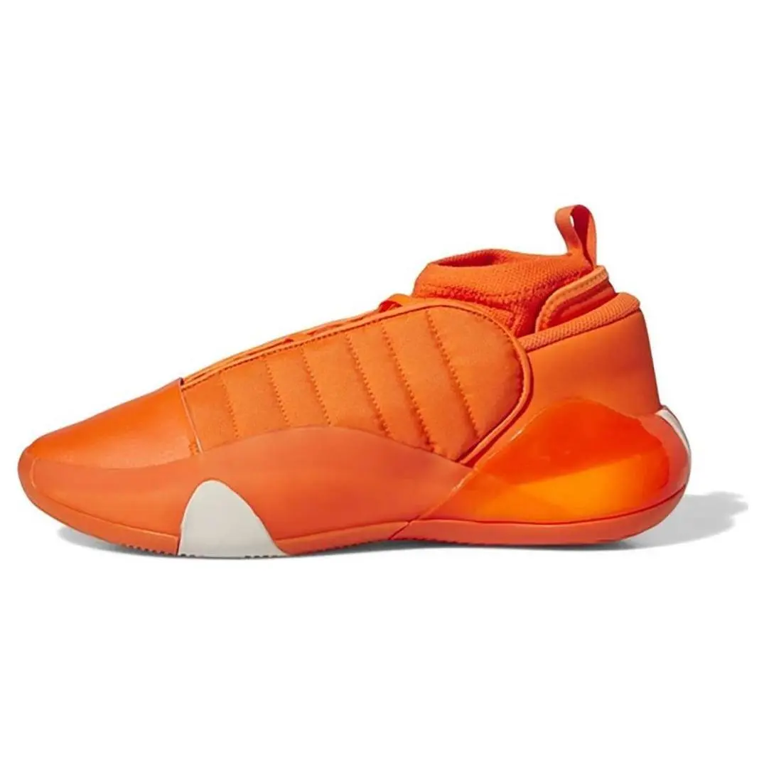 Adidas Harden Vol. 7 Impact Orange' Mid Top Basketball Shoes Men's ID2237