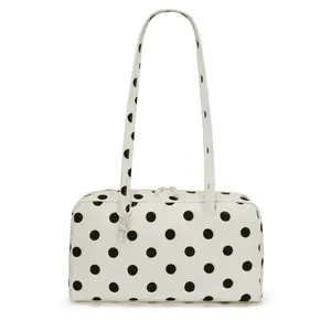 Nylon Bowler , Tote  with Key Leash, Casual Large Capacity Commuter Work , Fashionable Shoulder  for Everyday Use, Casual Handbag bag