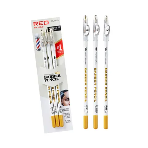 RED by KISS Barber Pencil Hairline Edge Liner Set With Built-In Sharpener