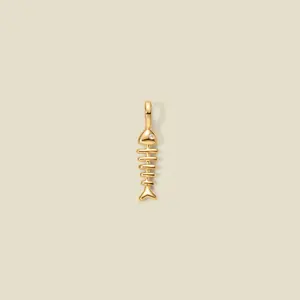 Fishbone Charm