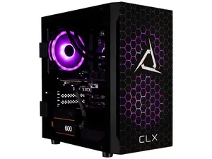 CLX SET Gaming Desktop - AMD Ryzen 7 7700X 4.5GHz 8-Core Processor, 32GB DDR5 Memory, GeForce RTX 4060 8GB GDDR6 Graphics 1TB NVMe M.2 SSD, 2TB HDD, WiFi, Win 11 Home 64-bit