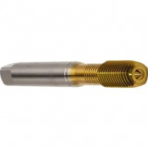 EMUGE-FRANKEN Metric Thread Forming Tap - 6HX Fit Class, Modified Bottoming Style, High-Speed Steel-E Material, Titanium Nitride Coated, 2.7559" OAL, Series B0911400.0050 (High-Speed Steel)