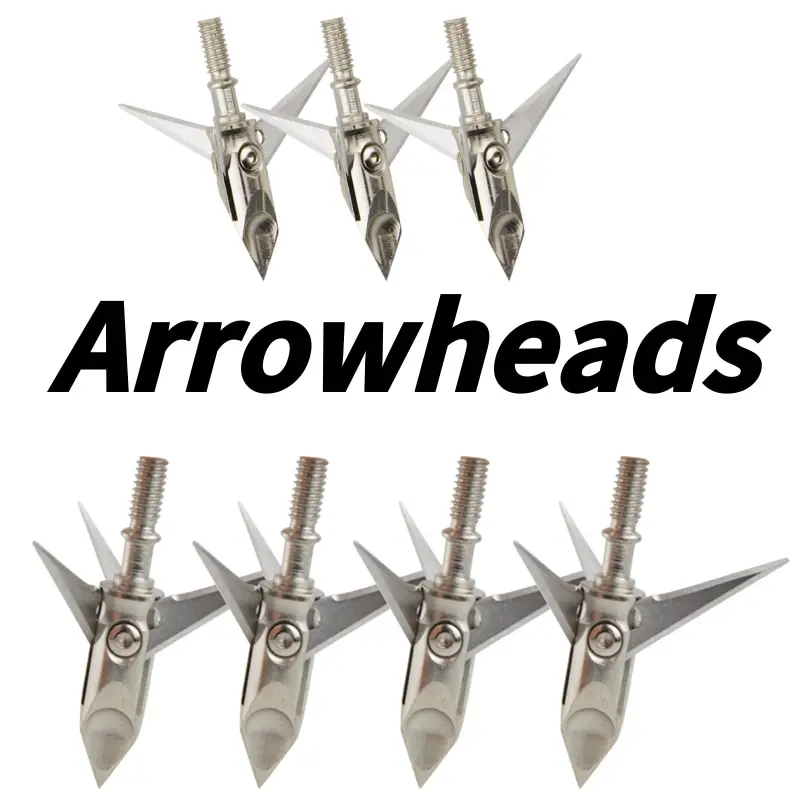 Archery Arrows 12-Pack, Durable and Sturdy Shafts, Standard Fletched with Threaded Tips for Outdoor Target Shooting