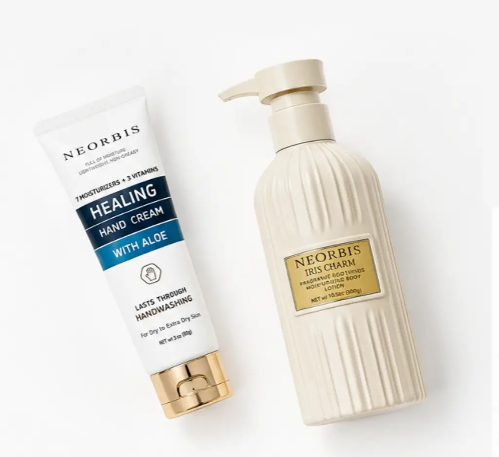NEORBIS Hydrating Body Lotion + Hand Cream Set – Long-Lasting Moisture, Fast Absorbing & Non-Greasy Formula
