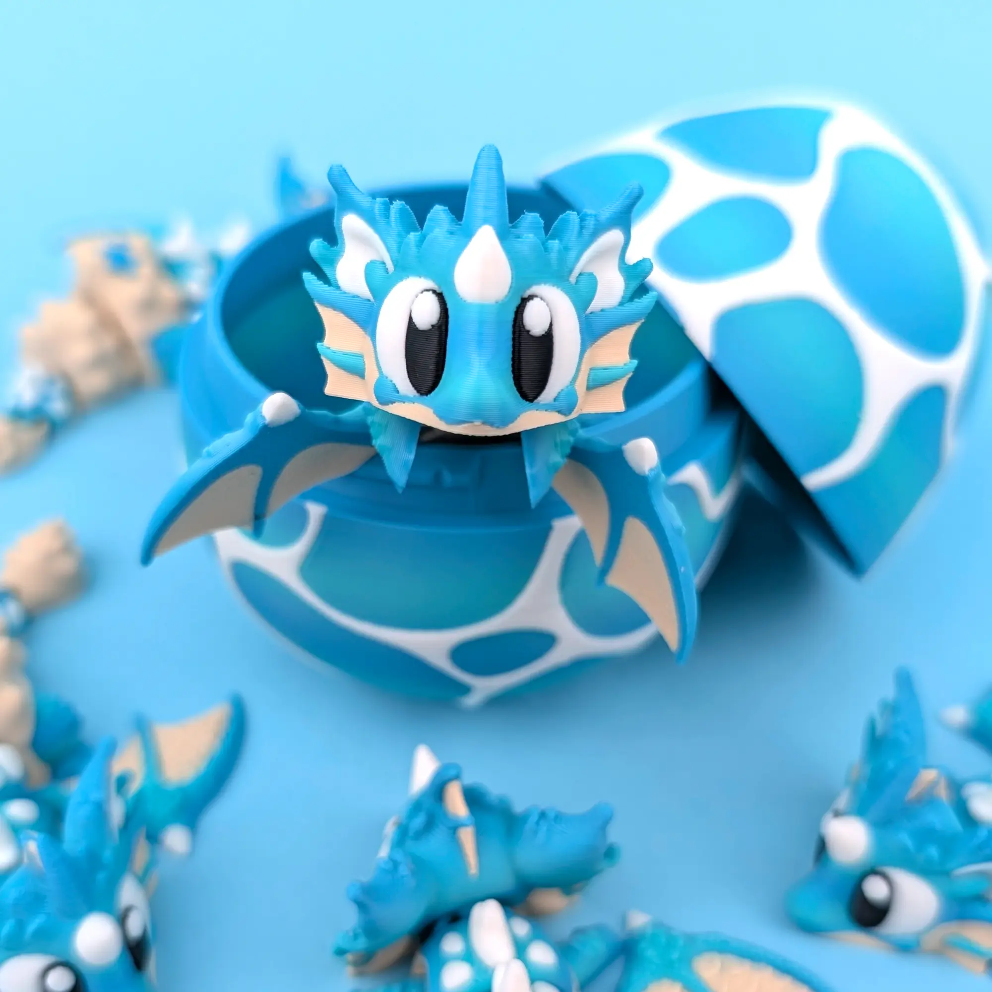Seashell Dragon & Seashell Dragon Egg - TikTok Shop