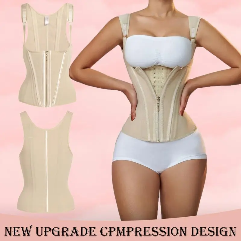 CZXMY Waist Shapewear for Women Girdle Workout Shapewear with Adjustable Shoulder Strap