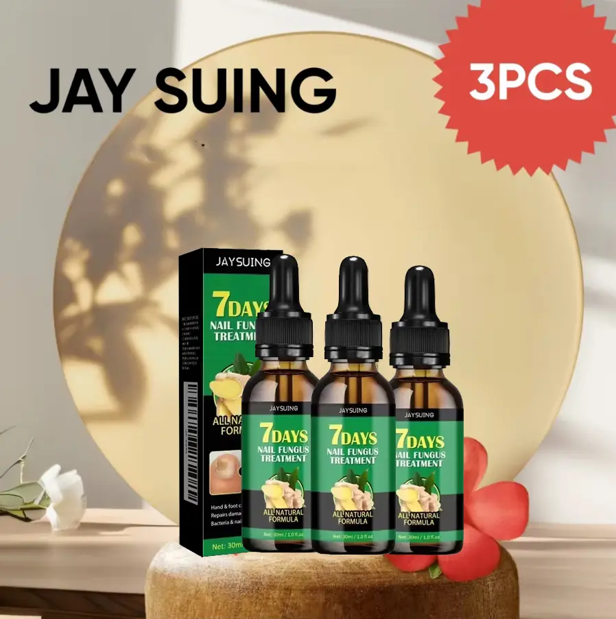 JAYSUING Ginger Nail Treatment | Vitamin E & Plant Essential Oils for Nail Care | Supports Recovery from Onychomycosis, Paronychia, & Nail Deformation | Comforting Manicure & Nail Art Solution Ginger Nail Ginger Nail