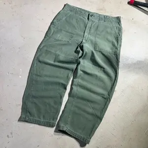 60s military OG-107 Vietnam Era military pants