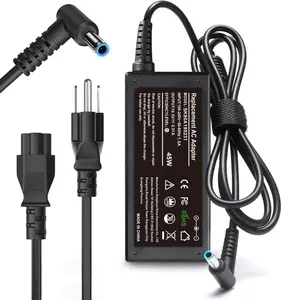 45W Laptop Charger for HP Laptop Computer,19.5V 2.31A Smart Blue Tip Power Adapter for HP Pavilion x360,Envy 11 13 15,EliteBook 840 G3 G5,Chromebook,Spectre,Stream 11 13 14 ProBook Notebook AC Adapter