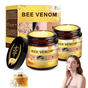 NEW !!! 2pc Bee Venom Skin Treatment Cream, Bee Poison All-in-One cream, bee venom for Body Care - Face Lift & Firming for All Skin Types，Bee Venom All-in-One Cream