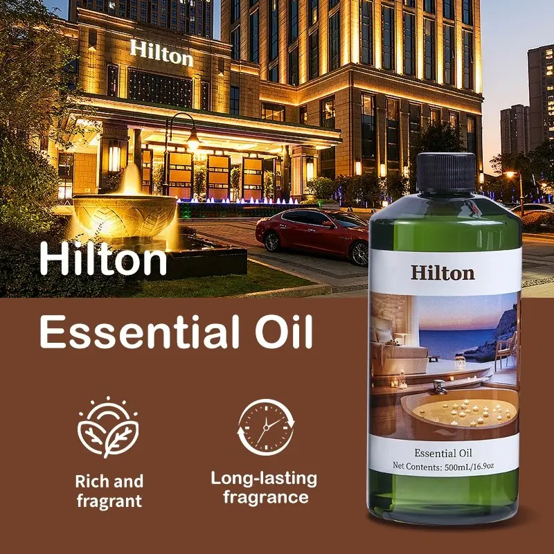 500ml large capacity aromatherapy essential oil, Hotel same fragrance, Aromatic fruity fragrance, Aromatic Citrusy Scent, Hilton/English Freesia/Osmanthus/Secret Forest and more, Suitable for aromatherapy machines/diffusers/humidifiers, High-qualit