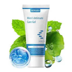 BERIGIEN Men’s Intimate Care Gel,Combats Odor Sweat & Itching,Gentle Cooling Comfort Moisturizing Nourishing Cleansing