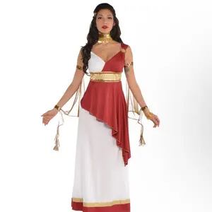Imperial Empress Costume Roman Greek Adult Elegant Accessories Fabric Womenswear Clothing
