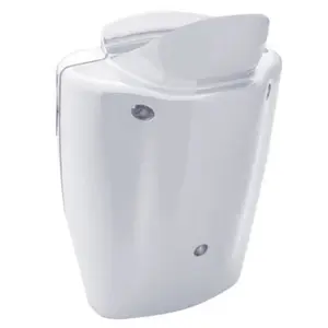 United Pacific Chrome Plastic Mid-Steering Column Cover for Kenworth W900/T800, Injection-Molded, OEM Mount, Interior Upgrade Dust Cover