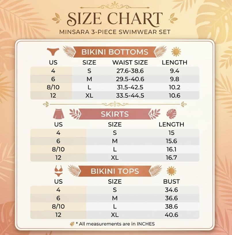 MINSARA 2026 New Sexy Women's 3-Piece Bikini Swimwear Set, Colorblock Striped Textured Fabric, Suitable For Spring