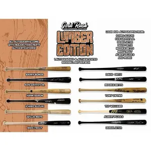 Gold Rush Sensational Signatures Full Size Lumber Bat 2025 (Series 1)