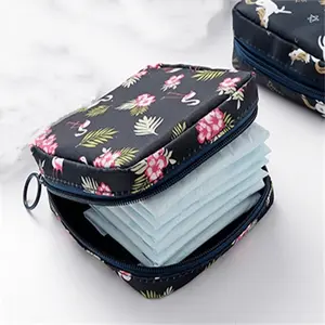 1pc sanitary pad storage bag, large capacity storage small bag, portable sanitary pad storage bag, Storage Organizer Bag, Organizer Pouch, Zipper Bag