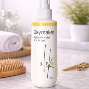 Best Detangler Spray for Knots & Frizz  | DAYMAKER Leave-In Conditioner + Heat Protectant (All Hair Types)