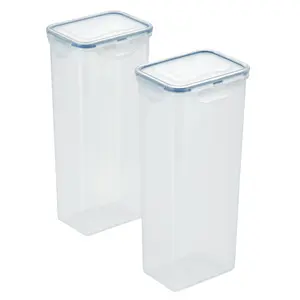 Set of 2 8.5-Cup Tall Pasta Food Storage Containers