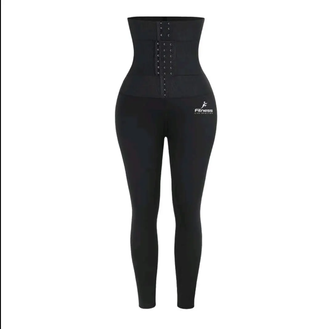 FitnessLiveHealthy Long Tight Shaper with Re-enforced belt High Waist Leg Women Compression
