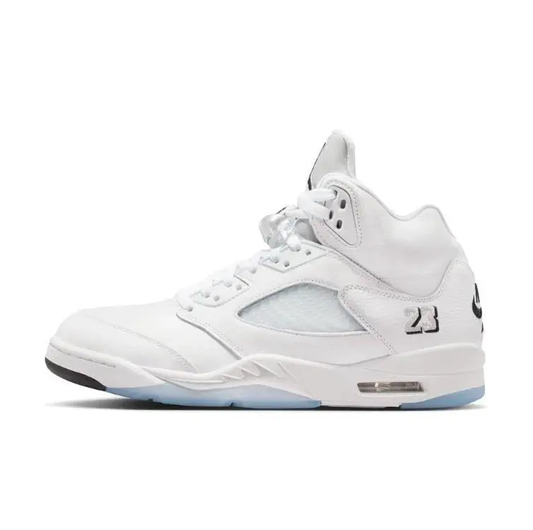 Jordan 5 Retro White Metallic (2026) Men's HQ7978-103 & GS HQ7980-103 New Sneakers