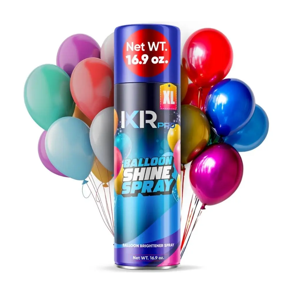 Balloon Shine Spray - High Gloss Non-Toxic Polish | IxirPro