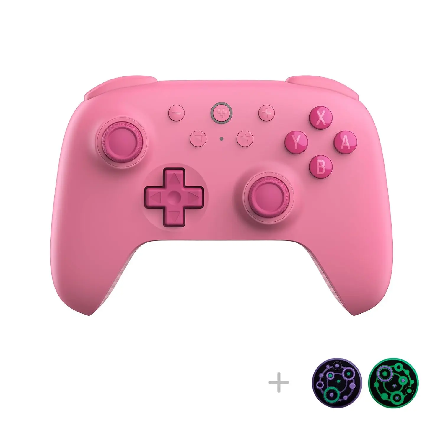 Ultimate 2C Hall Effect Joysticks  Controller with Remappable L4/R4 Bumpers, 6-axis Motion Control, Rumble Vibration and Turbo Function for  (Pink)
