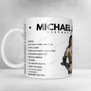 Michael Jackson Setlist Poster - Wembley Stadium, London, England - July 15th, 1997