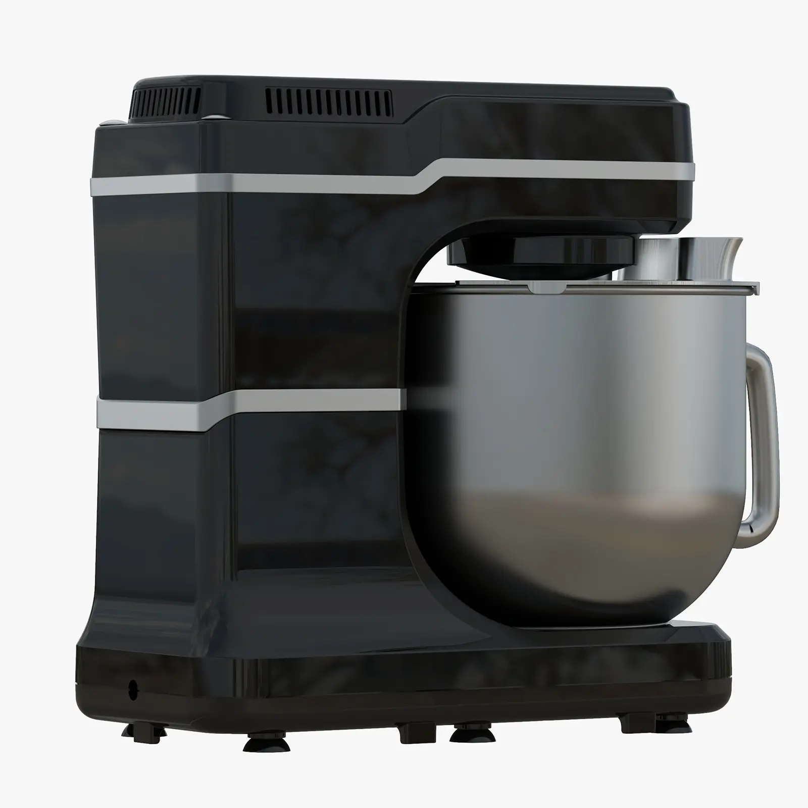 Stand mixer, 7.5quart electric vertical mixer, 10 speed tilting head portable kitchen mixer, stainless steel bowl, electric food mixer with dough hook, bread and cake mixer,kitchen in the box mixer