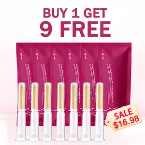 BUY 1 Get 9 Free 10-Piece Feminine Hydrating Daily Gel | Collagen & Aloe Vera Infused Formula for Deep, Long-Lasting Hydration, Gentle Moisturizing & pH-Balanced Care, Ideal for Daily Intimate Use