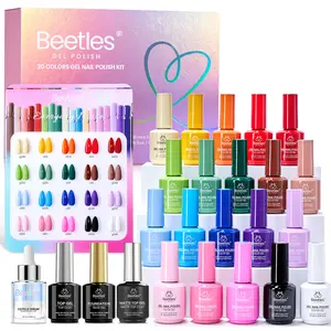 Beetles One Color One Bottle All Season Gel Polish Manicure Set, 15ml Large Volume DIY Nails Art Gift for girl Gift for woman gel x nails  salon nails at home Cutics Easter Nail Designs Spring FloralNails VacationNails newyearnewme