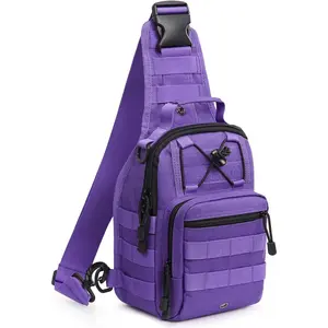 Outdoor Tactical Bag Backpack, Military Sport Bag Pack Sling Shoulder Backpack Tactical Pack for Every Day Carry