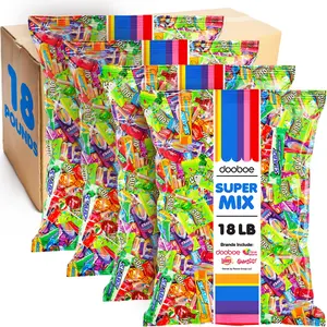 Dooboe Huge Candy Assortment - 18 Pounds - Big Bulk Candy - Candies Variety Pack for Schools, Offices, Holidays