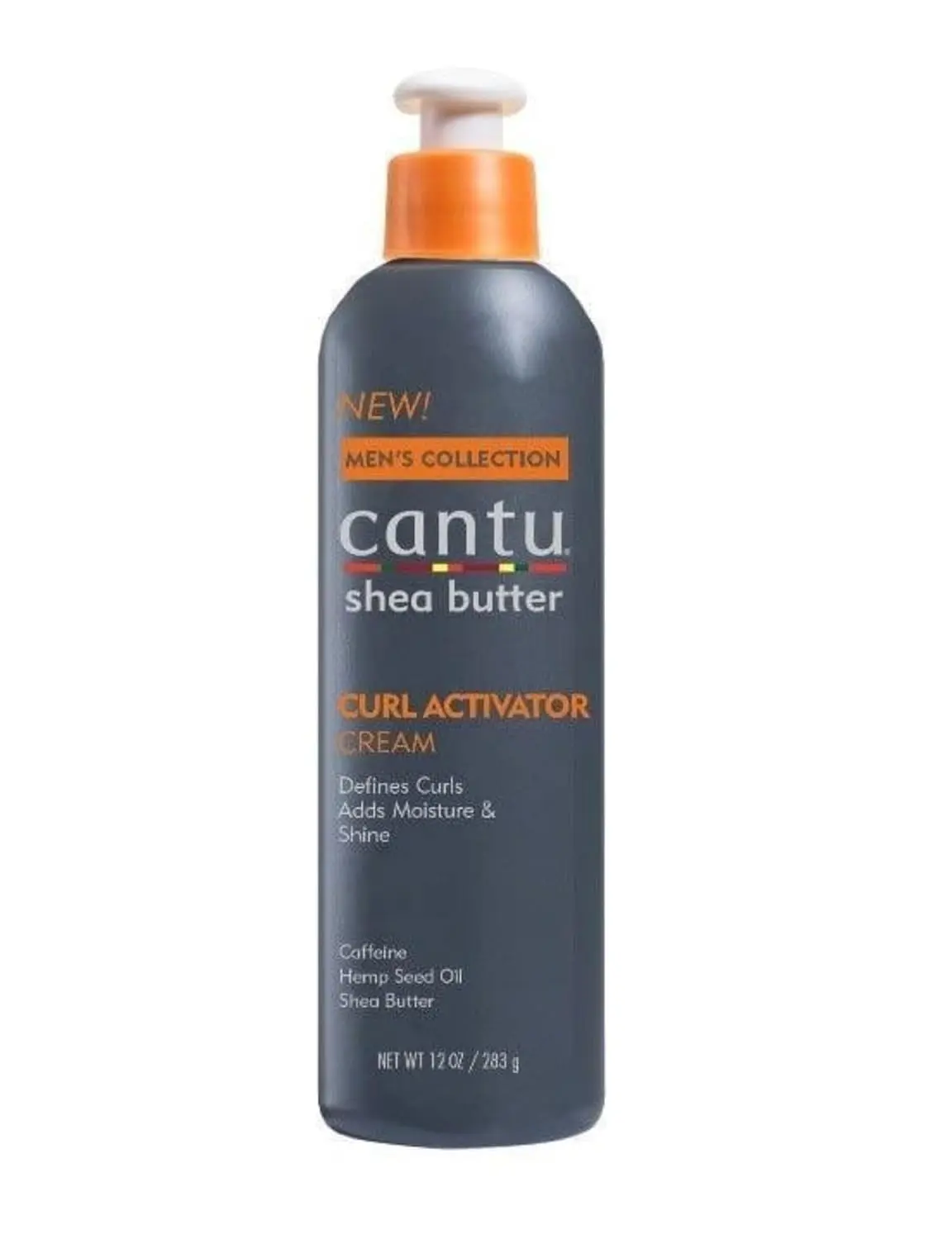 Cantu Men's Collection Shea Butter Curl Activator Hair Cream - 12 oz for Defining Curls & Adding Moisture Shine