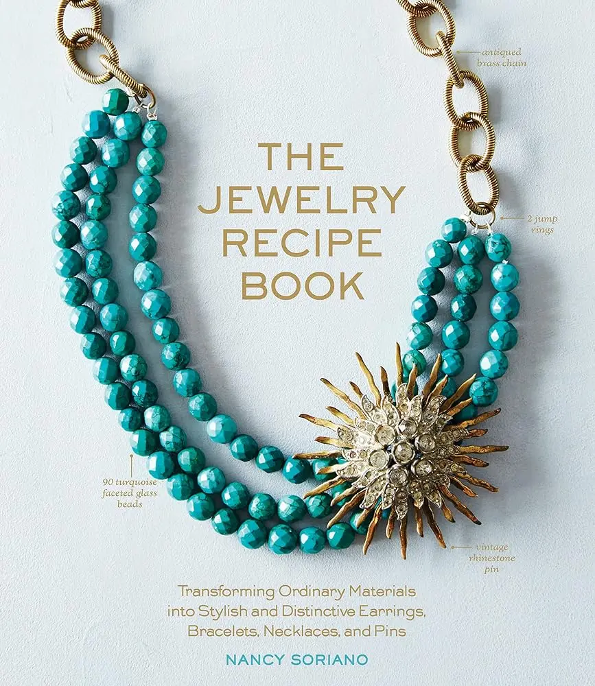 DIY Art Design Jewelry Making Book - Crafts & Lifestyle Hobby Guide for Transforming Ordinary Materials Into Stylish Earrings, Bracelets, Necklaces, Pins