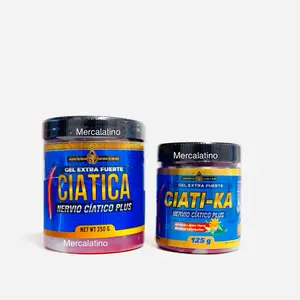 Gel Extra Fuerte Nervio Ciático Plus 250 GMS - Pain Relief with Wellness Natural Ingredients for Adults - Natural Ingredients for Wellness - Solution