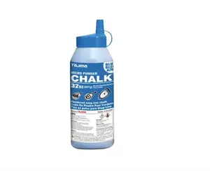 TAJIMA Micro Chalk - Blue 32 oz (907g) Ultra-Fine Snap-Line Chalk with Durable Bottle & Easy-Fill Nozzle - PLC2-B900