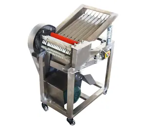 YOKOMA Pea Peeling Machine - Full-automatic Stainless Steel Pea Bean Green Soybean Sheller with 220V Output and 250kg/h Capacity