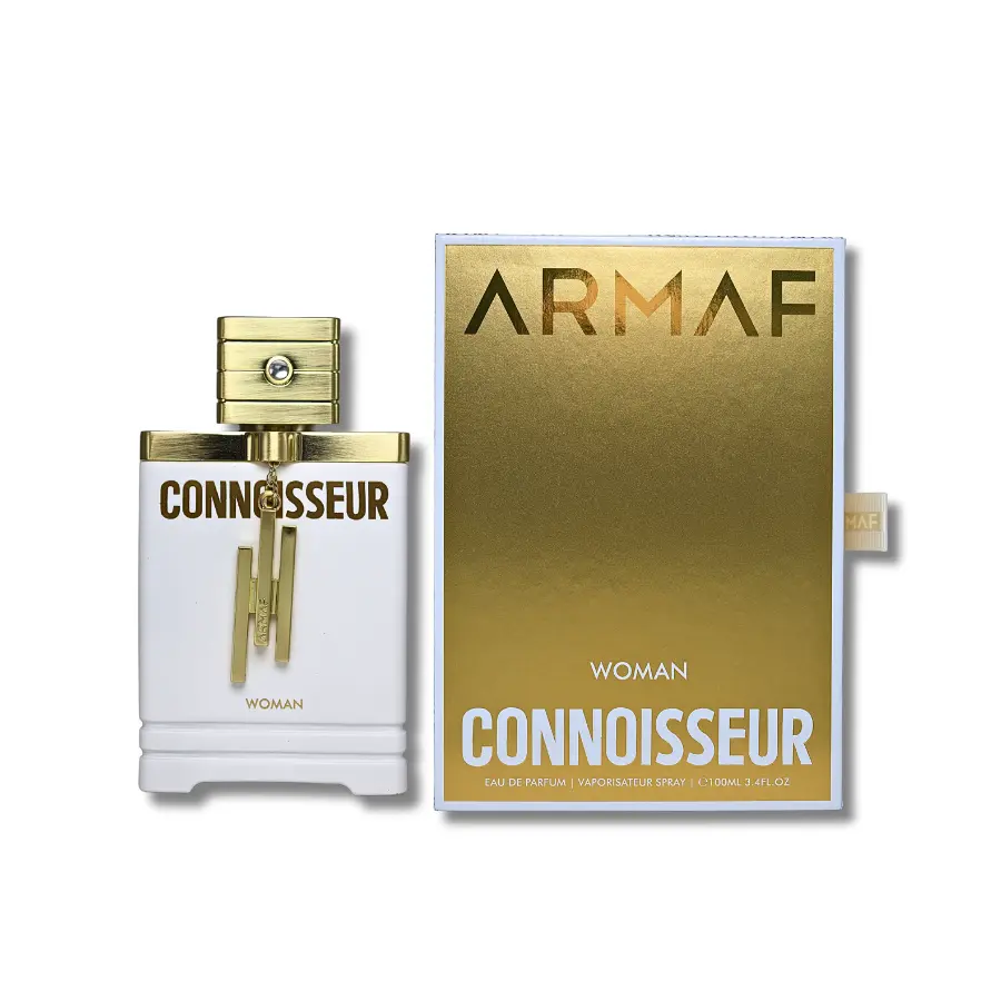 Armaf Connoisseur Eau De Parfaum 3.4FL.OZ for Women, Amber Scent, Aromatic Fruity Fragrance, Single Item
