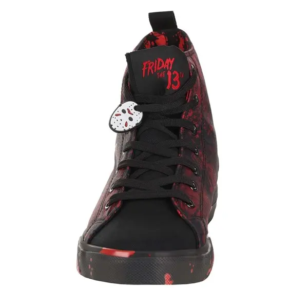 Friday the 13th Jason Adult High Top Sneakers, Footwear, Jason Mask