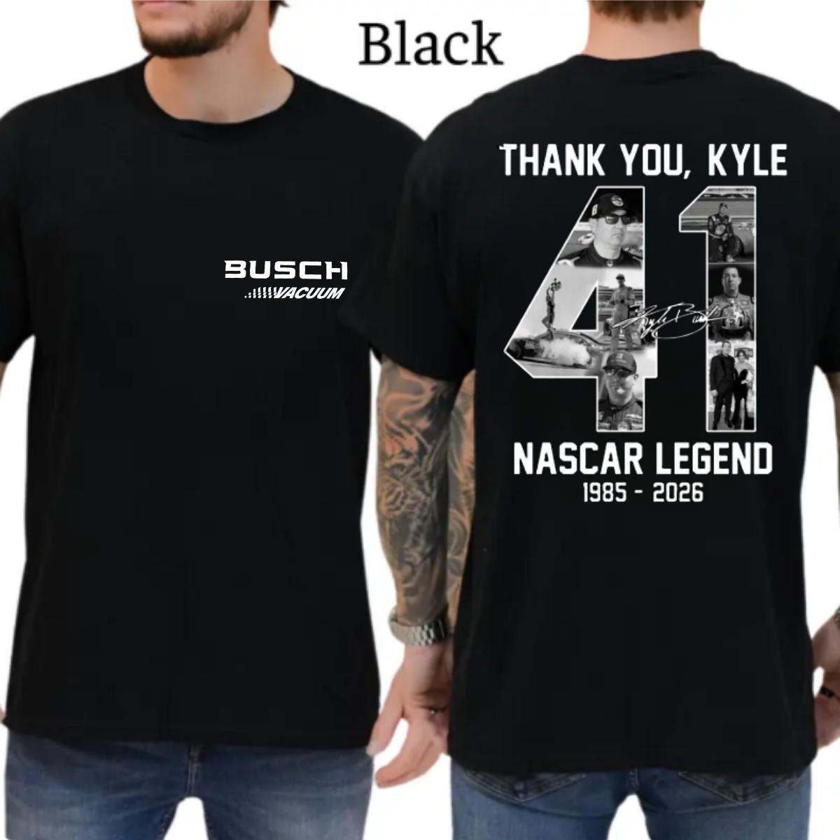 Kyle Busch Tribute T-Shirt, Vintage Nascar Legend Shirt, RIP Kyle Busch Tee, Retro Racing Tshirt, Unisex Clothing, MADE IN USA