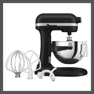 KitchenAid 5.5QT Bowl-Lift Stand Mixer Black Matte 5.5qt KSM55 11 Speeds 500W